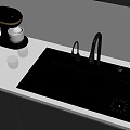 Vegetable washing basin 3d model