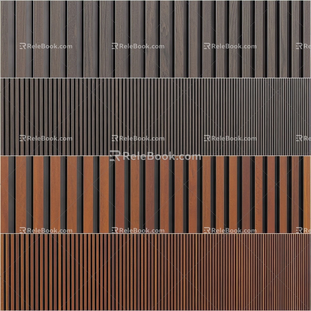 Parallelo wall panel wall decorative panel Great Wall Panel 3d model