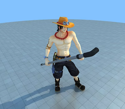 Modern Anime Characters 3d model Modern Anime Characters 3d model