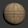 Unique Spherical Wooden Chandelier Featuring Woven Rope Details And Decorative Design