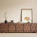 Modern Middle Style TV Cabinet 3d model