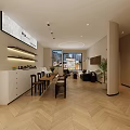 Elegant Cream Tone Beauty And Hair Salon Reception Interior Design With Warm Wood Flooring Decor
