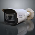 AVIWEST Projection Monitoring Surveillance Camera With White Casing High Definition Lens And Mounting Base