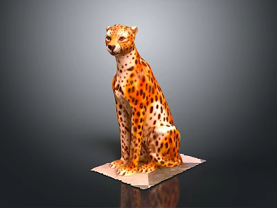 leopard jaguar leopard wild leopard cheetah mountain leopard leopard cartoon leopard african leopard land animal 3d model