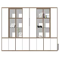 Simple Bookcase Locker 3d model