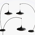 Modern floor lamp 3d model