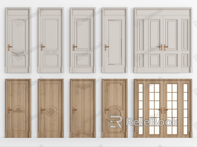 Jane door door combination entry door room door kitchen glass door model