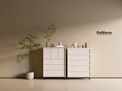 Modern Cream Style Bucket Cabinet Ins Style Minimized Style Cabinet Whole Cabinet Sideboard Cabinet Balcony Cabinet Storage Cabinet Home Entrance Cabinet 3d model