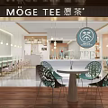 Milk Tea Shop Cafe Cold Drink Shop Fast Food Shop 3d model