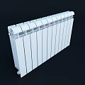 White Modern Heating Radiator with Flat Panel Design for Home Heating System