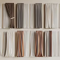 Modern Curtains 3d model