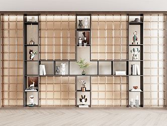 Modern Decorative Cabinet 3d model