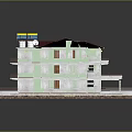 Spacious Detached Villa With Red Roof Multi Story Design Green Lawn And Solar Panels