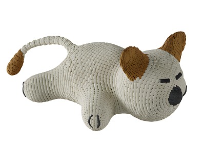 Toy Cat Knitted Cat Cartoon Toy Woolen Cat 3d model