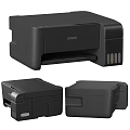 Epson Black Office Printer With Compact Design And High Performance For Workspace