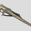 Komodo Dragon With Open Mouth Grayish Brown Skin And Sharp Claws Standing