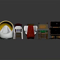 Colorful Modern Leisure Chairs With Various Styles And Unique Designs For Home Decor