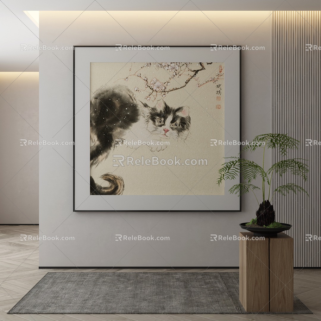 New Chinese Decorative Painting model