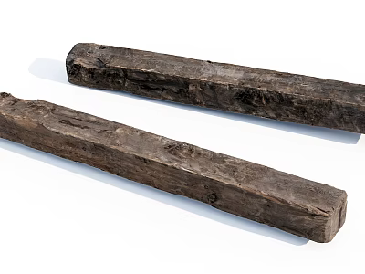 Natural Stone And Wood Materials With Rustic Texture For Interior Design Projects 3d model