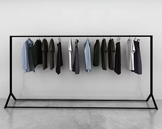 Modern clothes 3d model