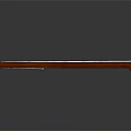 Wooden String Musical Instrument With Glossy Brown Surface And Reflection On Dark Background