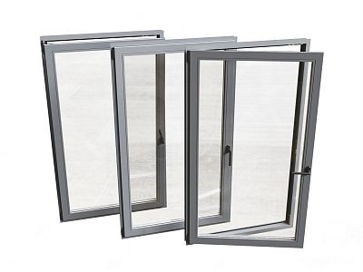 Modern aluminum alloy window frame model