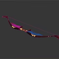 Traditional Wooden Bow Design With Elegant Carvings And Smooth Curves
