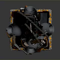Sci-fi Items Sci-fi Components High-tech Components Sci-fi Equipment Sci-fi Scene Sci-fi Environment Game Scene 3d model