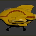 Spaceship Spaceship Aircraft 3d model