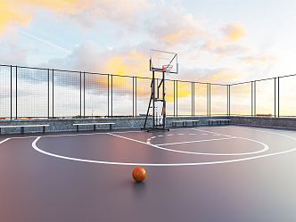 modern basketball court basketball sports hall sports venues ceiling basketball place basketball 3d model