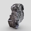 Stone 4 Stone Block Ore Rock Reef Boulder Stone Material Sample 3d model
