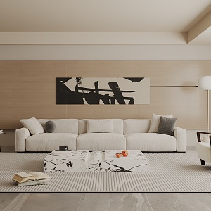 Living room 3d model