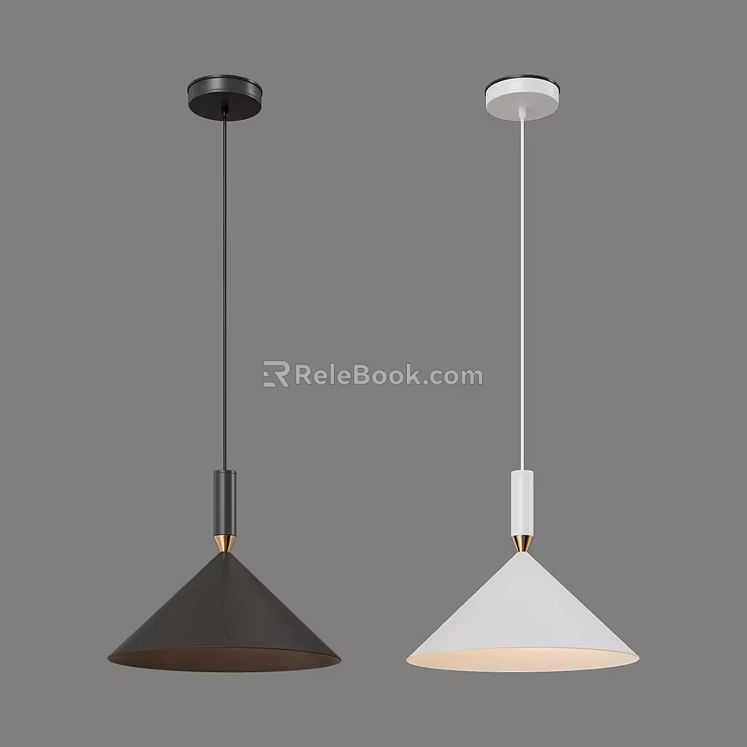Simple chandelier 3d model