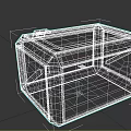 Sci-fi box futuristic box 3d model