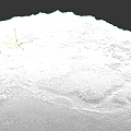 Detailed Micro Terrain Model Featuring Mountains Lakes Green Vegetation And Rivers