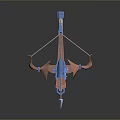 Crossbow Mechanical Crossbow Shift Bow and Arrow Shoot Far Equipment Weapons High-tech Crossbow 3d model