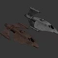 Two Modern Military Fighter Jets With Sleek Aerodynamic Design And Distinct Finishes