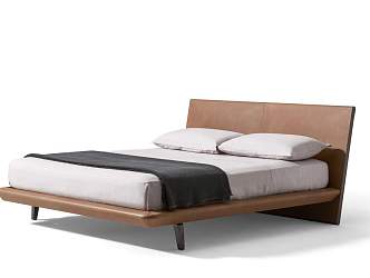 Modern ACUTE Cassina Bed Cassina Bed 3d model