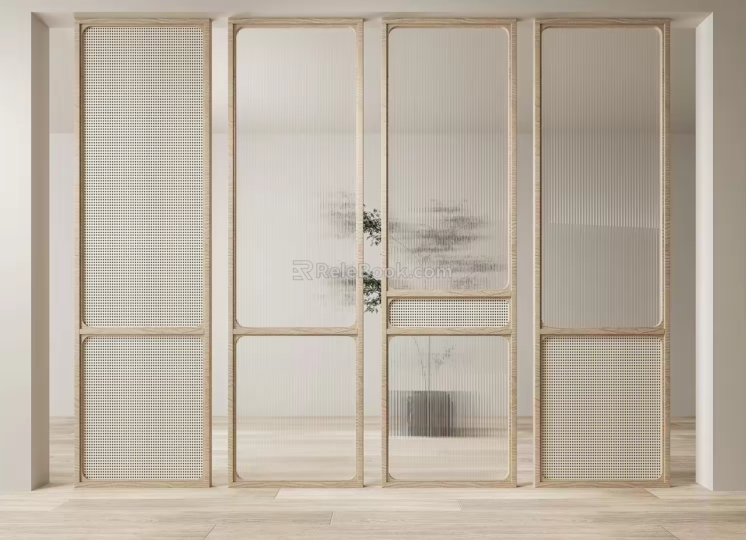 Modern partition screen partition 3d model