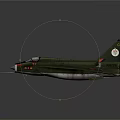 Modern Fighter Lightning Fighter Next Generation Aircraft 3d model