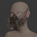 Fire Fighting Equipment Breathing Mask with Protective Design for Emergency Safety Use