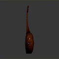 Traditional Handmade Wooden Household Item With Round Body And Carved Details