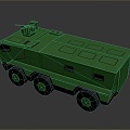 Bulletproof Car Armed Jeep Armed Car Armed Bulletproof Car Military Jeep Off-road Jeep Humvee 3d model