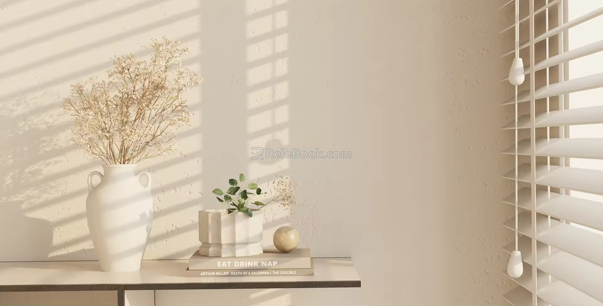 Modern ornaments combination 3d model