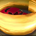 Red Classic Sports Car With Black Roof Sleek Design Shiny Wheels And Reflection