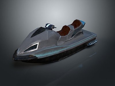 Water Jet Boat Motor Boat Water Vehicle Inflatable Rubber Boat Rescue Boat Electric Kayak Fishing Boat 3d model