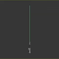Green Lightsaber With Glowing Blade And Detailed Hilt Design
