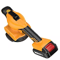 Yellow And Black Handheld Angle Grinder Hardware Tool With Ergonomic Grip And Efficient Grinding Performance 3d model
