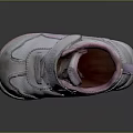 White Mesh Baby Toddler Shoes With Velcro Strap And Pink Accents