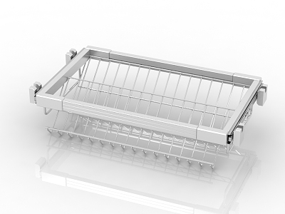 Modern draining rack 3d model